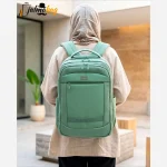 کوله پشتی اسپرت پریزیدنت وارداتی ضد خش جیب دار مدل دو خانه - تصویر 11