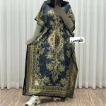 پیراهن پانچ زنانه سیلک هندی فری سایز مناسب تا 54 با قابلیت تنظیم سایز (گتدار) - تصویر 17