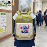 کوله پشتی مدرسه طرح استیج مناسب پیش دبستانی و دبستان جنس پارچه کجراه خارجی - Image 4