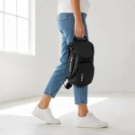 کیف مردانه اسپرت روزمره جنس ریپس دارای 5 جیب بیرونی ابعاد 30 در 15 در 10 سانتیمتر - تصویر 2