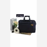 کیف مردانه سه کاره اداری رسمی پارچه ای ابعاد 40 در 30 در 10 سانتیمتر - Image 6