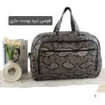 ساک دستی چرم مصنوعی زنانه روزمره و مهمانی با بند بلند - تصویر 9