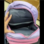 کوله پشتی مدرسه دخترانه ضد آب پارچه ریپس وارداتی مناسب کلاس اول تا چهارم - Image 13