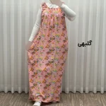 پیراهن ساحلی زنانه نخی مدل سنجاقک فری سایز مناسب تا سایز 52 - Image 5
