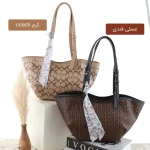 کیف زنانه چرم مصنوعی رسمی و روزمره با بند بلند - تصویر 5