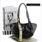 کیف پاسپورتی چرم مصنوعی زنانه اسپرت مجلسی ابعاد 30 در 15 در 10 سانتیمتر - Image 4
