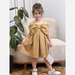سارافون دخترانه مازراتی طرح پاپیون سایز 40 تا 60 مناسب 2 تا 11 سال - Image 12
