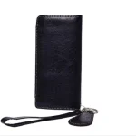 کیف پول و کیف موبایل چرم مصنوعی مدل کیهان با جای کارت، سیمکارت و مموری - Image 2