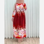ساحلی نخی حاشیه دار نسیم فری سایز مناسب 38 تا 48 - تصویر 2