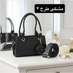 کیف پاسپورتی چرم مصنوعی زنانه روزمره مجلسی زیپدار بند بلند - تصویر 4