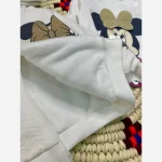 ست لباس پاییزه دخترانه 3 تیکه سویشرت شلوار بچگانه - تصویر 3
