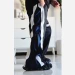 شلوار اسلش فول بگ بغل زیپ بالنسیاگا جنس گلکسی سایز XL XXL XXXL - Image 7
