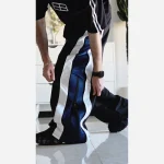شلوار اسلش فول بگ بغل زیپ بالنسیاگا جنس گلکسی سایز XL XXL XXXL - Image 10