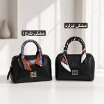کیف زنانه چرم مصنوعی روزمره و رسمی مدل سه بند - تصویر 4