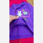 ست بلوز پنبه یک رو و شلوار لینن دخترانه طرح عروسکی - تصویر 9