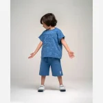 ست تیشرت و شلوارک پسرانه پنبه ای و دورس لاکرا - تصویر 5