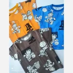 تیشرت تک بچگانه گارفیلد با جنس پنبه لاکرا در سه سایز 35 تا 45 و سه رنگ زیبا - تصویر 4