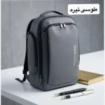کوله پشتی روزمره و مدرسه مدل فول آپشن برزنتی آب گریز - تصویر 6