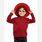 بلوز یقه اسکی بچگانه پنبهای اسپرت دخترانه و پسرانه سایز 55 و 60 - تصویر 6