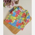 کراپ دخترانه نخ و پنبه طرح بابونه مناسب 2 تا 12 سال سایز 40 تا 60 - تصویر 4