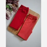 لگ دخترانه تمام کش پنبه لاکرا فاق بلند در 10 رنگ سایز 5 تا نوجوان - تصویر 6