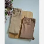 لگ دخترانه تمام کش پنبه لاکرا فاق بلند در 10 رنگ سایز 5 تا نوجوان - تصویر 8