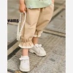 شلوارک زنانه لینن بلند آزاد و راحت با کیفیت عالی - تصویر 3