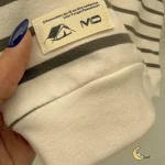 بلوز دورس راه راه پنبه درجه یک دخترانه و پسرانه 9 ماه تا 7 سال در 4 رنگ - تصویر 8
