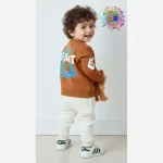 بلوز پاییزه بچگانه دورس اسپرت مدل GANT فینگردار سایز 1 تا 20 سال - تصویر 3