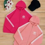 سویشرت شلوار اسپرت دورس آدیداس رنگبندی شاد دخترانه و پسرانه سایز 55 و 60 - تصویر 4