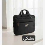 کیف اداری 3 کاره برزنت کوله دوشی دستی با جا لپ تاپ و کابل USB - تصویر 5