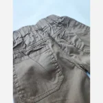 شلوارک تک کتان تابستانه دخترانه و پسرانه جیبدار - تصویر 3