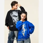 بلوز پاییزه بچگانه دورس لش طرح کریستیانو رونالدو CR7 - تصویر 2