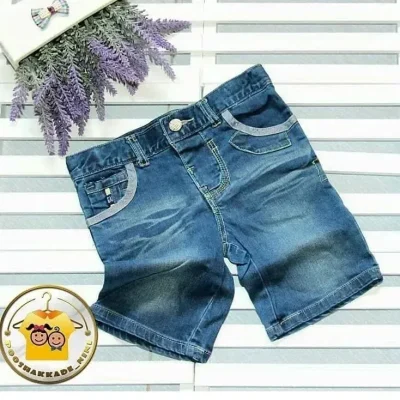 شلوارک جین بچگانه برند GAP مناسب دختر و پسر سایز 2 تا 6 سال