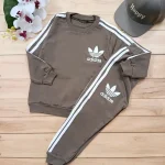 بلوز شلوار دورس پنبه بچگانه طرح آدیداس سایز 40 تا 55 - تصویر 5