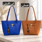 کیف زنانه چرم مصنوعی ابعاد 40 در 27 سانتیمتر - تصویر 5