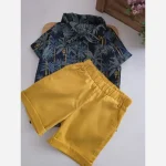 شومیز و شلوارک پسرانه تابستانی سایز 2 تا 5 سال - تصویر 4