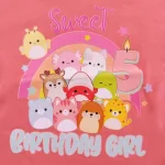 تیشرت شلوارک دخترانه طرح Sweet پنبهای ضد حساسیت سایز 35 تا 45 - تصویر 6