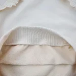 بلوز دورس مجلسی دخترانه طرح خامه دوزی و گلدوزی شده مناسب 4 تا 12 سال - تصویر 9