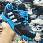 کتونی ادیداس ZX 8000 آبی مشکی مردانه - تصویر 8