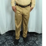 شلوار راسته مردانه کتان کشی فاق بلند دمپا معمولی ترک - تصویر 8