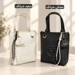 کیف دخترانه چرم مصنوعی بند بلند روزمره و رسمی - تصویر 6