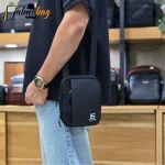 کیف دوشی کوچک اسپرت پارچه اسکین خارجی دو خانه - تصویر 2