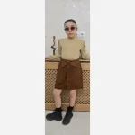بلوز و دامن مجلسی دخترانه عروسکی پاییزه و بهاره - تصویر 2