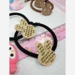 پک دو عددی کش مو دخترانه وارداتی طرحدار - تصویر 5