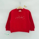 بلوز دورس بچگانه قرمز بیسیک مناسب 9 ماه تا 3 سال - تصویر 6
