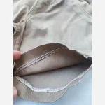 شلوارک تک کتان تابستانه دخترانه و پسرانه جیبدار - تصویر 2