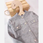 ژاکت بافت بچگانه وارداتی ضخیم و نرم مناسب سن 2 تا 9 سال - تصویر 6