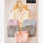 ژاکت بافت بچگانه وارداتی ضخیم و نرم مناسب سن 2 تا 9 سال